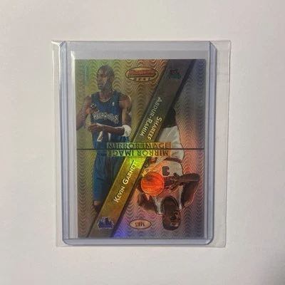 Garnett, Rahim, McGrady & Hill 1997-98 Bowman’s Best Mirror Image Refractor #M15 - Image 1 of 2