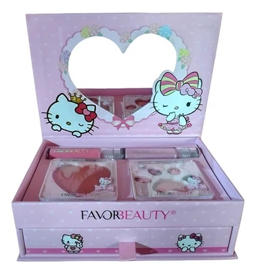 Kit de Maquillaje Hello Kitty de la marca Favorbeauty Foto 1 de 4