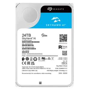 New Seagate ST24000VE002 Skyhawk Ai 24TB SATA 512MB Cache 3.5 7200RPM Hard Drive - Picture 1 of 6
