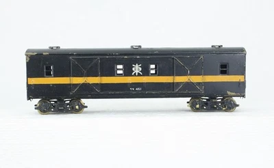 HO Scale Brass Early Japanese Box Car Hand Lettered - Image 1 of 4