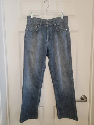 Indigo Palms Tommy Bahama Mens Jeans 32x28 Washed Blue Classic Fit Straight Leg - Image 1 of 4