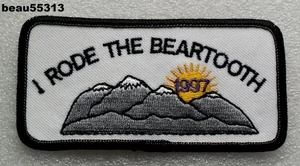 ⭐1997 "I RODE THE BEARTOOTH" GREAT FOR INDIAN HARLEY VEST JACKET  PATCH - Picture 1 of 1