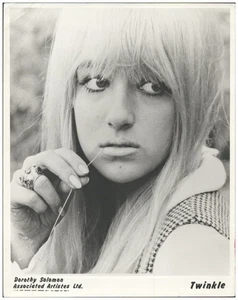 C1277/ Twinkle UK Sängerin Foto 26 x 20 cm ca.1968 - Bild 1 von 2