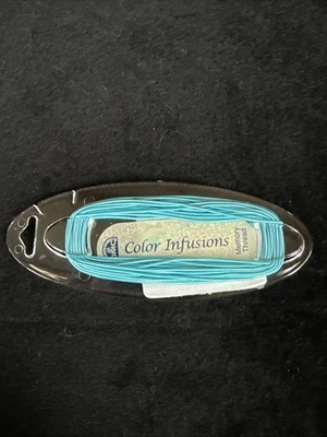 DMC Color Infusions MEMORY THREAD Copper Wire 6110 Turquoise 3 Yards NOS - Image 1 of 2