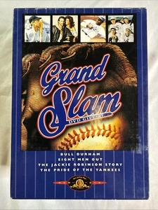 Grand Slam DVD Giftset 2004 Bull Durham, Jackie R, 8 Men Out, Pride Of Yankees. - Picture 1 of 23