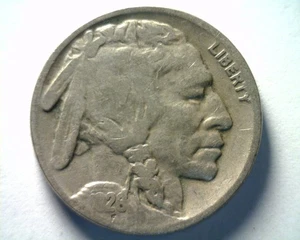 1926 BUFFALO NICKEL VERY GOOD / FINE VG/F NICE ORIGINAL COIN BOBS COINS 99c SHIP - Picture 1 of 2