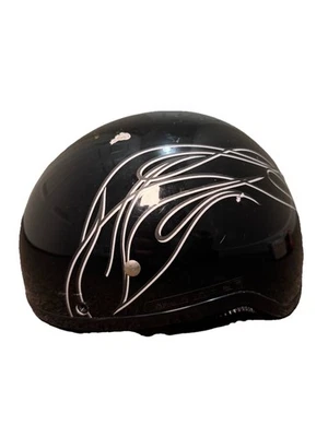 Casco Harley-Davidson Destination Half DOT Negro Pequeño HD-H06 Motociclista Motocicleta Foto 1 de 4