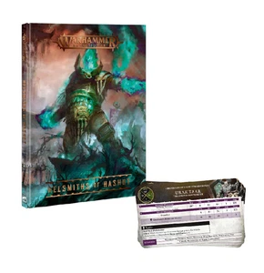 Battletome + Warscroll Cards - Helsmiths of Hashut - Age of Sigmar - Code Unused - Picture 1 of 3