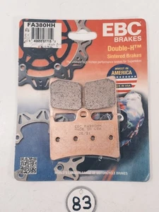 EBC HH Front Brake Full Race Pads Yamaha, #FA380HH See Fitment Chart - Picture 1 of 2