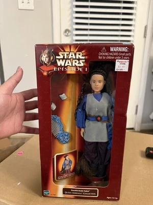 Hermosas trenzas Padme figuras de 12 pulgadas Star Wars Episodio 1 12 pulgadas Foto 1 de 4
