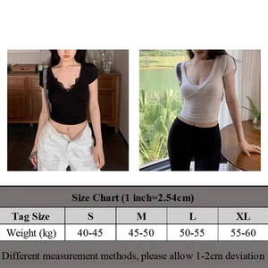 Hot Girl T Shirt Spring Fashion For Club Outings For Daily Wear Home Wear Option - Picture 1 of 24