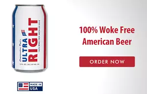 ANTI-WOKE BEER Boycott Bud Light Anti Transgender Left Woke Libs EMPTY CAN USA!! - Foto 1 di 7