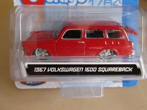 BBURAGO - 1967 VOLKSWAGEN 1600 SQUAREBACK RED 1/64 APROX *NEW* - Picture 1 of 4