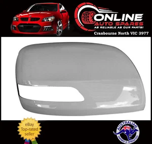 Door Mirror Cover RIGHT fit Toyota Landcruiser 200 Series 07-18 White rear view - Picture 1 of 1