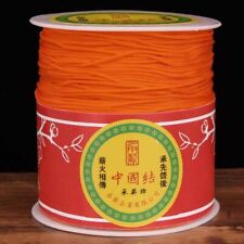 1roll Chinese Knot Macrame Cords 1mm/1.5mm Braided String Thread Wires Jewelry M