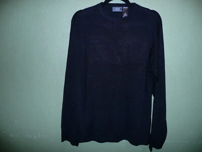 Suéter negro manga larga Crazy Horse para hombre talla M Foto 1 de 4