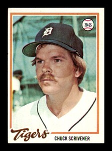 1978 Topps Chuck Scrivener #94 Set Break ID: 53