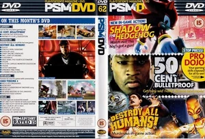 PSM DVD DEMO DISC SHADOW THE HEDGEHOG, 50 CENT BULLETPROOF & DESTROY ALL HUMANS! - Picture 1 of 2