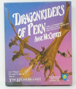 Dragonriders of Pern: Mayfair Boardgame (1st) Vintage Game Unpunched - Picture 1 of 15