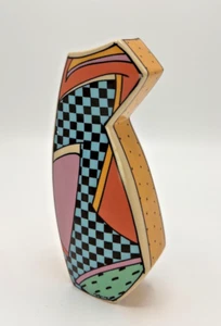 VTG Dorothy Hafner Rosenthal FLASH 7.5 inch Candle Stick Holder, Post-modern Era - Picture 1 of 8