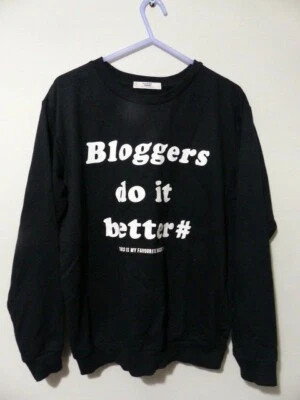 Sudadera negra Mango para mujer niña talla pequeña Foto 1 de 4