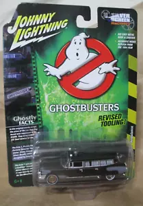 Johnny Lightning Ghostbusters Pre Ecto 1 Cadillac Ambulance 1:64 Rubber Tires - Picture 1 of 5