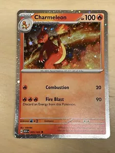 Pokemon TCG Charmeleon Scarlet & Violet Promo Cosmos Holo-151 005/165 - Picture 1 of 2