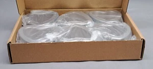 6-Pack 4oz Empty Heart Shaped Silver Metal Tins with Clear Window for Candle ... - Picture 1 of 9