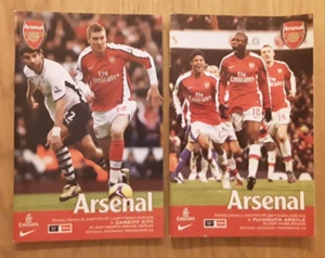 Arsenal 2008/09 Home FA Cup Programmes from menu - Picture 1 of 3