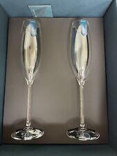 Waterford Elegance Champagne Classic Flute Set of 2 New In Box with Tags