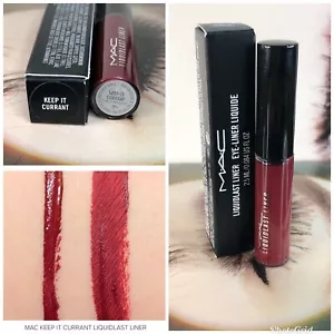 Discontinued MAC ~ KEEP IT CURRANT ~ LiquidLast Eye-Liner! NIB - Picture 1 of 8