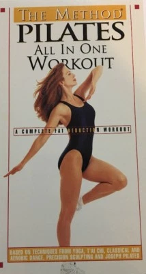 Die Method-Pilates All IN One Workout (VHS, 1999) Tested-Rare Vintage-Ships N - Bild 1 von 4