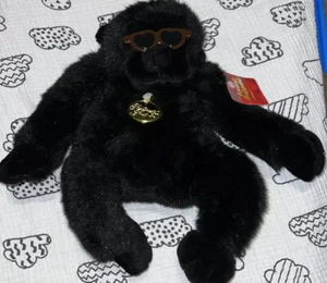 Dan Dee Collectors Choice Black Monkey Gorilla Plush 15” Limited edition #99. - Picture 1 of 12