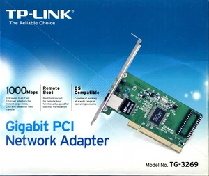Scheda Ethernet PCI Gigabit TP-LINK TG-3269 - Foto 1 di 1