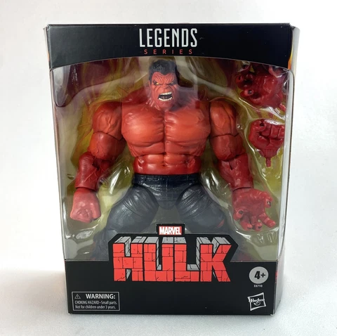 Red Hulk Marvel Legends Deluxe Action Figure New Target Exclusive Hasbro Cover