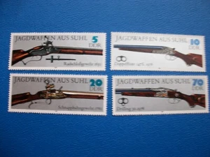 DDR, 1978, Michel: 2376, 2377, 2378, 2381, armi da caccia da Suhl, nuovo di zecca - Foto 1 di 1