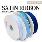 Single Face Satin Ribbon 6/9/13/16/19/22/26/32mm Tapes For Wedding Decoration