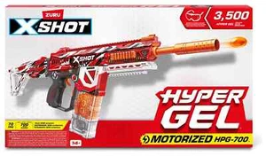 Zuru X-Shot Hyper Gel Trace Fire Blaster Automatic HPG-700 #352 - Picture 1 of 8