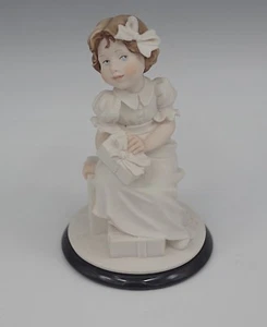 2001 GIUSEPPE ARMANI FLORENCE HAPPY XMAS CHRISTMAS CHILD GIRL SCULPTURE #1649F - Picture 1 of 9