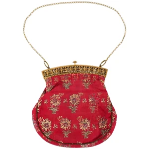 Bolso de mano textil antiguo persa safávid del siglo XVIII - Imagen 1 de 5
