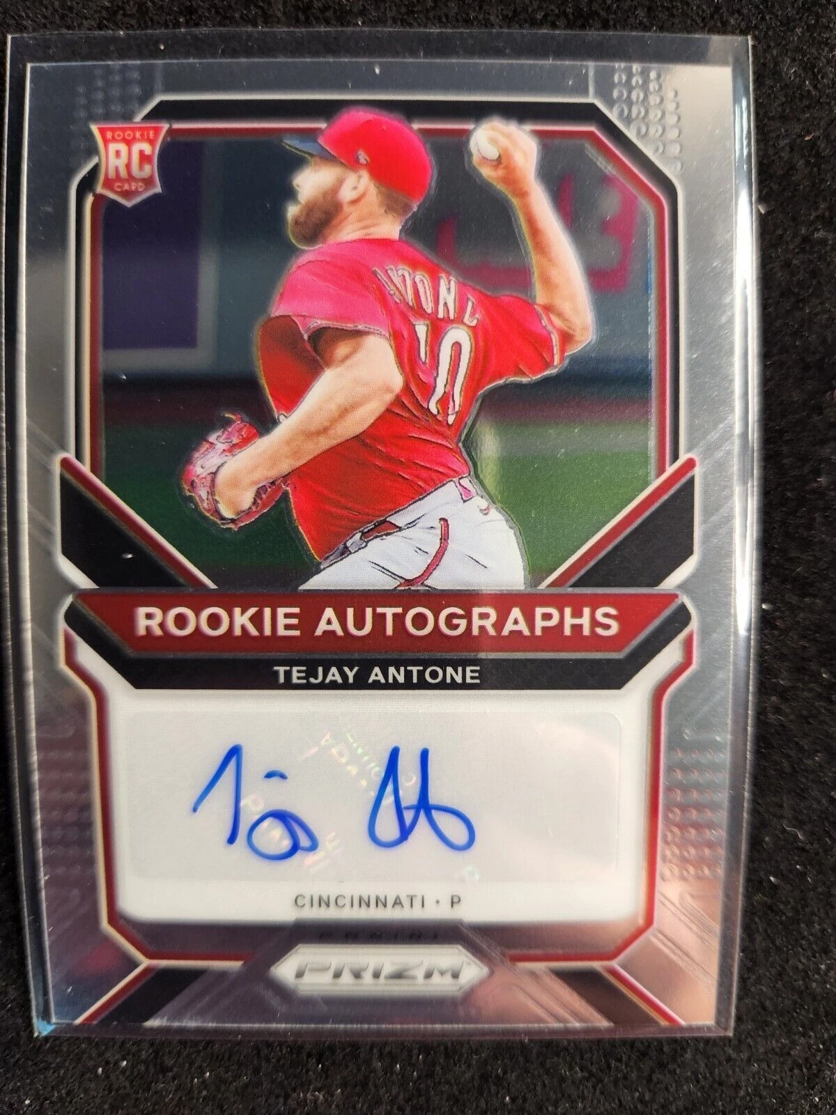 2021 Panini Prizm Rookie Autographs Tejay Antone #RA-TA Auto RC