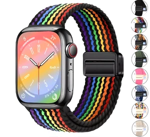 Nylon Sport Loop Armband für Apple Watch Series 2 3 4 5 6 7 8 SE + Ultra - Bild 1 von 74