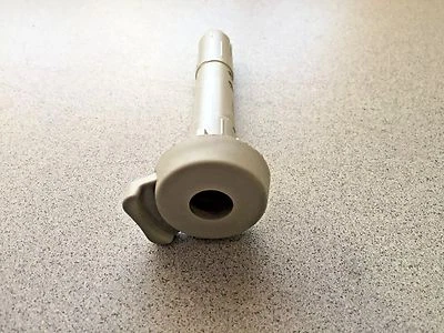 Jaguar X-Type 2002-2005 ~ ajuste del reposacabezas del asiento delantero ~ marfil ~ pieza OEM Foto 1 de 3