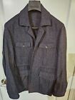 Spier and Mackay Navy Blue Donegal 44 Field Jacket