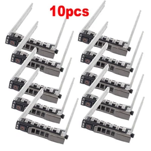 10Pc 2,5" Festplattenrahmen HDD Tray Caddy Carrier für DELL R610 R710 R410 R510 - Bild 1 von 9