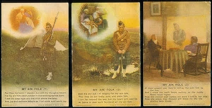 BRITISH MILITARY SERIES OF 3 POSTCARDS - Picture 1 of 1