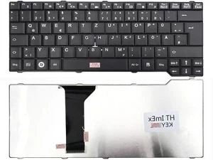 Deutsche - Schwarz Tastatur keyboard für Fujitsu Siemens Esprimo Mobile M9410 - Afbeelding 1 van 5