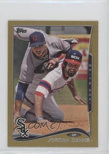 2014 Topps Mini Gold /63 Jordan Danks #649