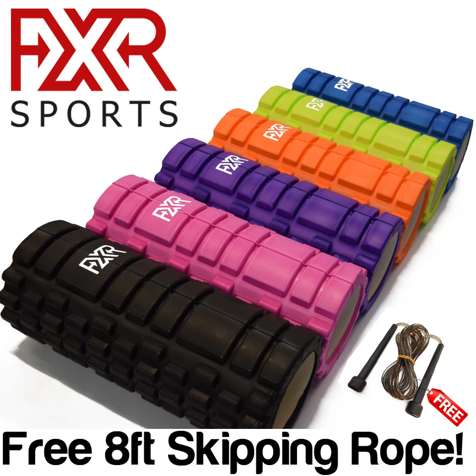 FXR SPORTS FXR SPORT YOGA SCHAUMROLLE FITNESSSTUDIO PHYSIO SPORT MASSAGE STRUKTURIERTE PILATES ÜBUNG