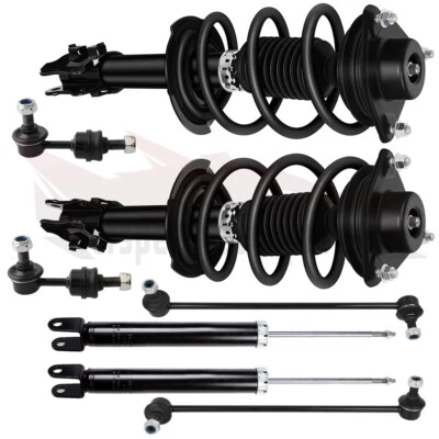 For 2011 Hyundai Sonata 8PCS Front Struts Springs Rear Shock Absorbers Sway Bars Foto 1 de 4